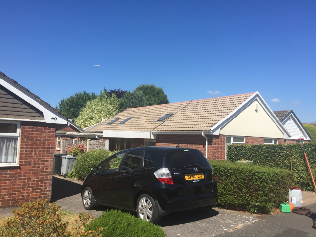 Roof Cleaning.